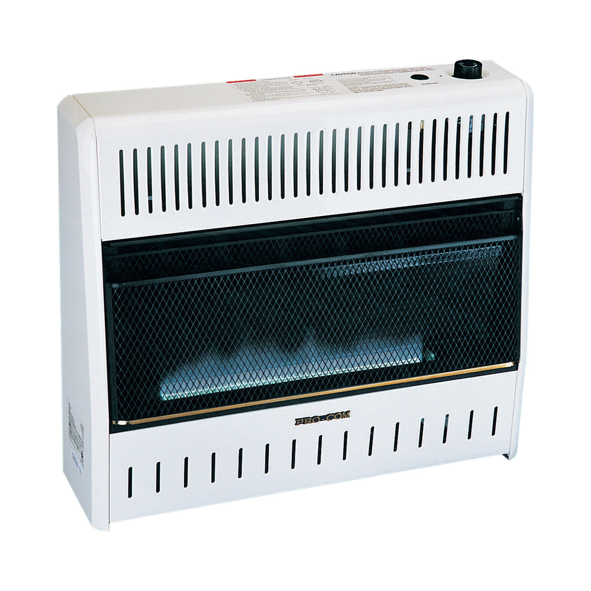 ProCom Blue Flame Vent-Free Natural Gas Heater — 10,000 BTU, Model# MN100TBA